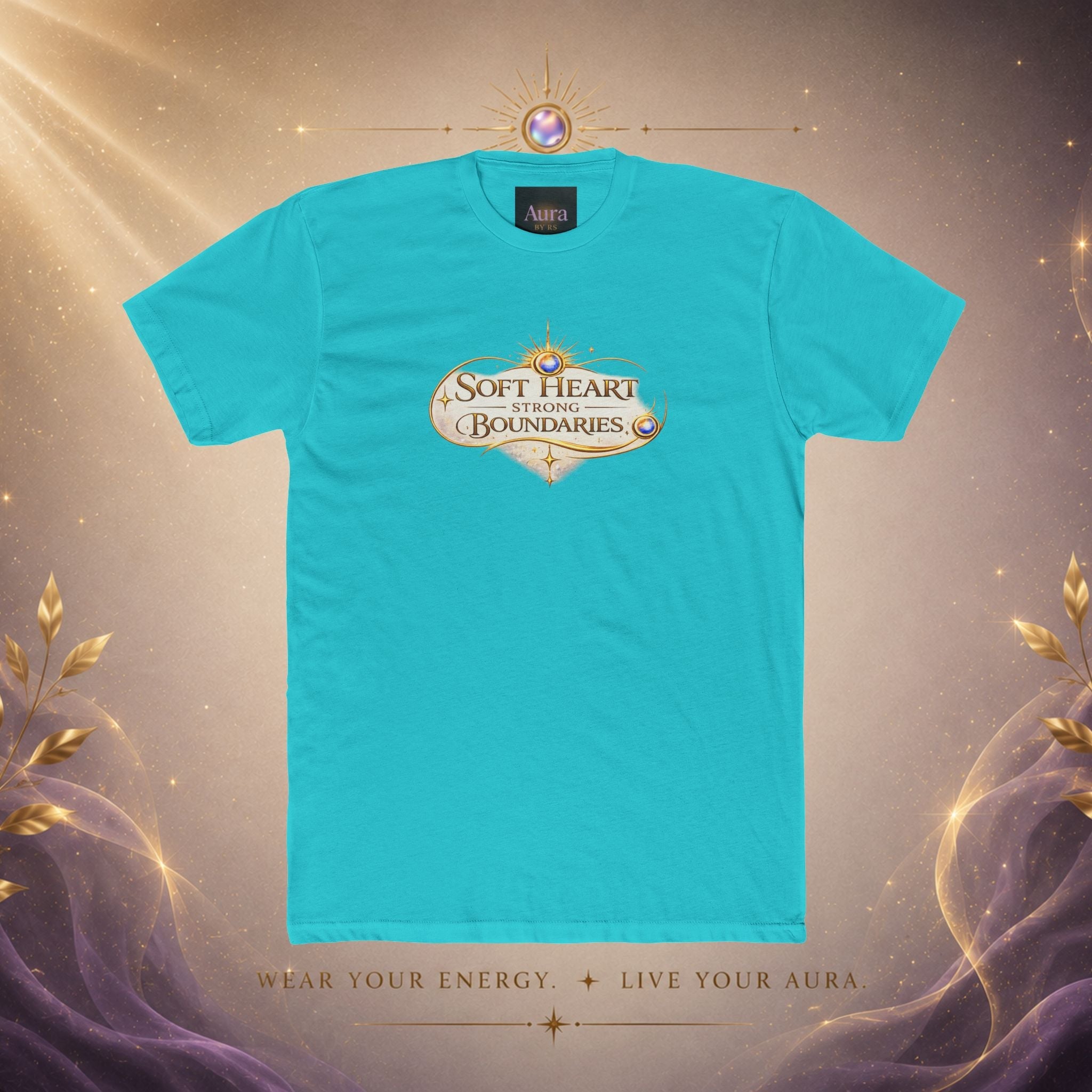 Soft Heart, Bold Boundaries Tee — Empowerment Graphic T-Shirt - AURA BY RS ®