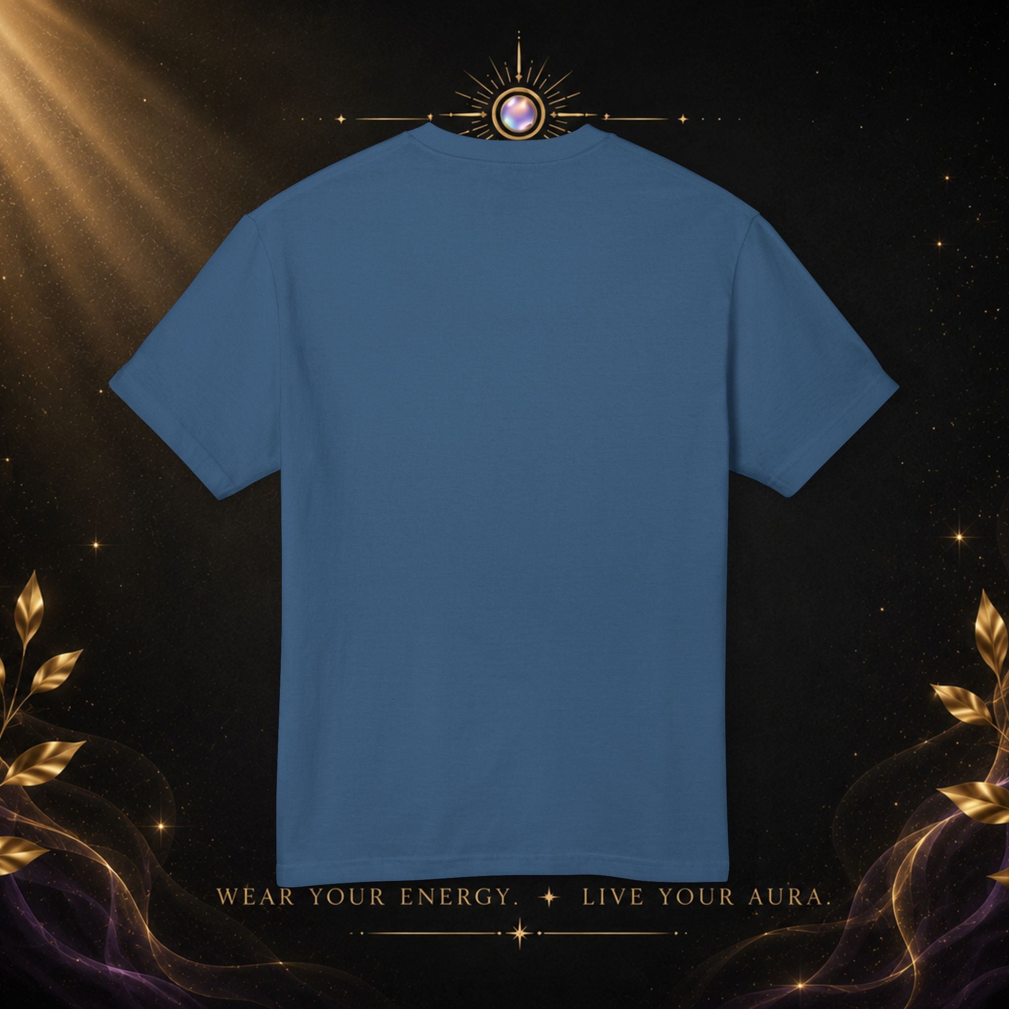 T-Shirt — "Peace Over Pressure" Vintage Sun Graphic Tee - AURA BY RS ®