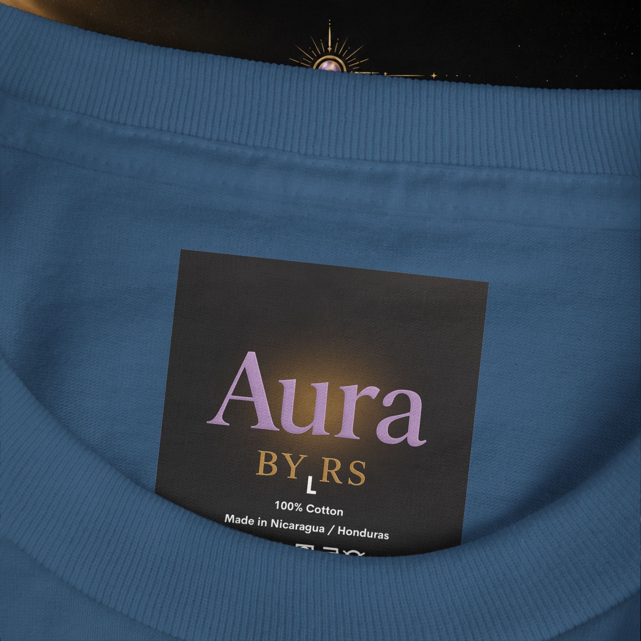 T-Shirt — "Peace Over Pressure" Vintage Sun Graphic Tee - AURA BY RS ®