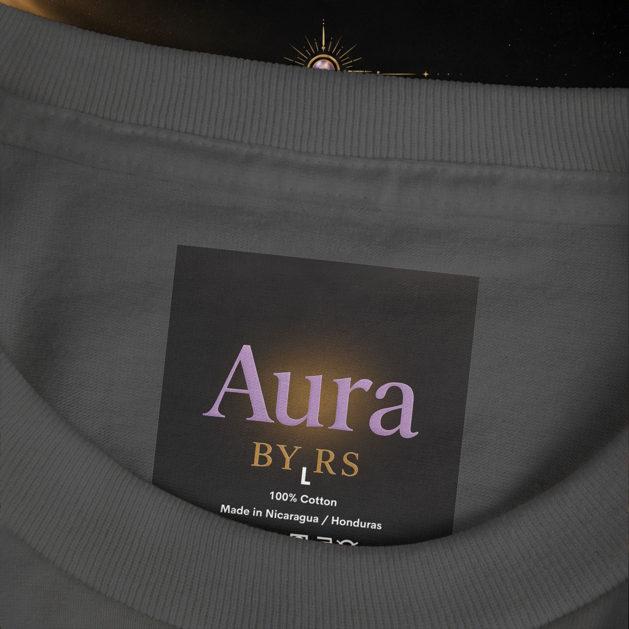 T-Shirt — "Peace Over Pressure" Vintage Sun Graphic Tee - AURA BY RS ®